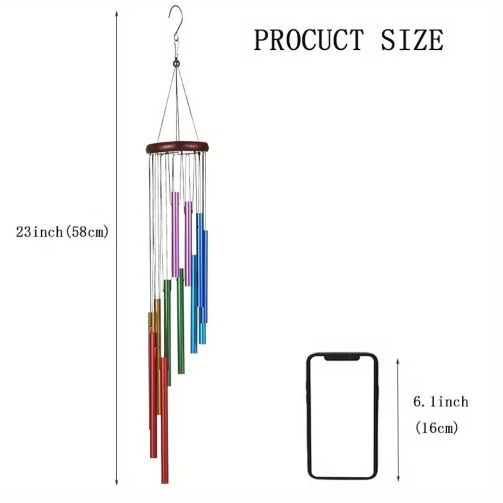 Colorful Wind Chime - Picture 2 of 4